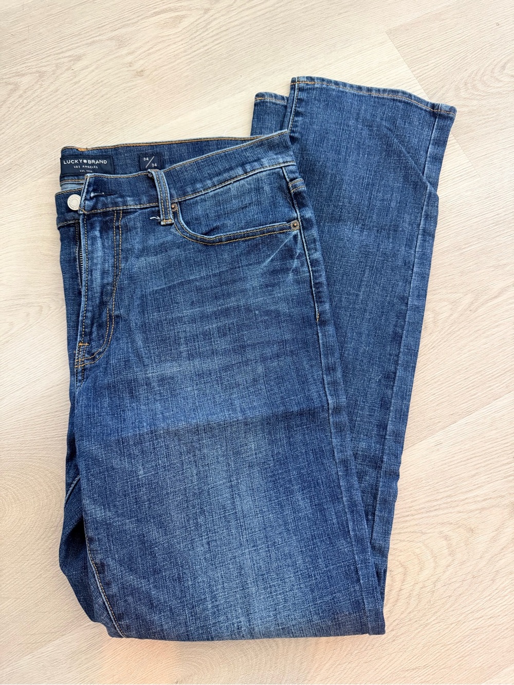 Lucky Brand Mens Blue Jeans